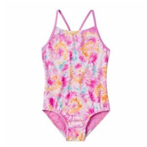 NWT Speedo youth XL 16 one piece girls swimsuit UPF 50+ sun chlorine protect
